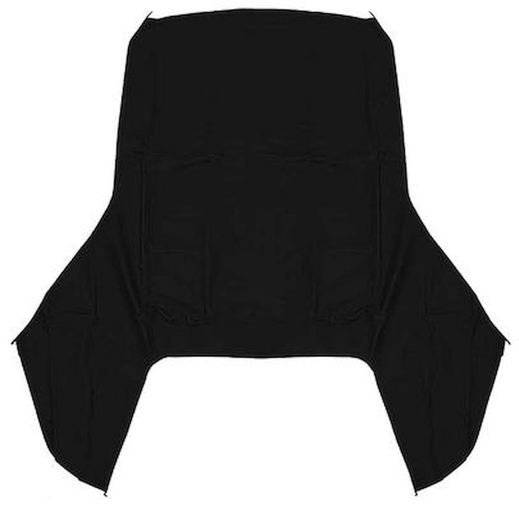CD2014114 1959-60 GM B-Body Convertible; Top Only; Canvas Cloth; Black