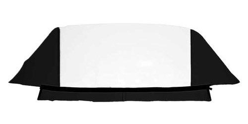 CD2014214 1959-60 Chevrolet Impala/GM B-Body; Convertible Top Rear Window; Canvas Cloth; Black