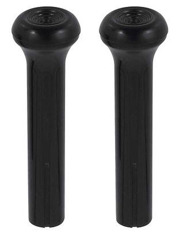 CLK801 Door Lock Knobs for 1968-1991 Buick, Cadillac, Chevrolet, GMC, Oldsmobile, Pontiac Models [Standard Interior, Black]