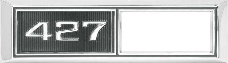 CM4524 427 Front Side Marker Bezels 1968 Impala, Caprice, Chevelle, Bel Air, Nova