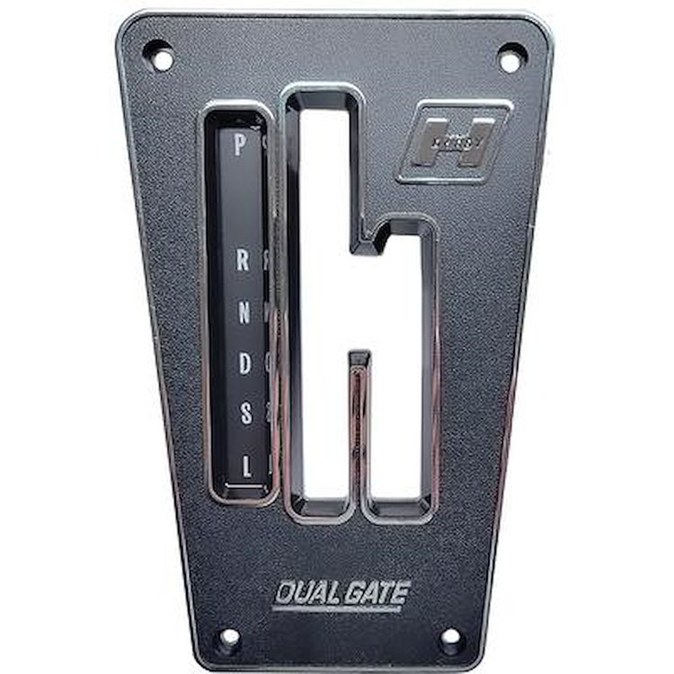 CP12318F 1970-81 Pontiac Firebird; 1973-81 Chevrolet Camaro; Hurst Dual Gate Console; Shift Plate