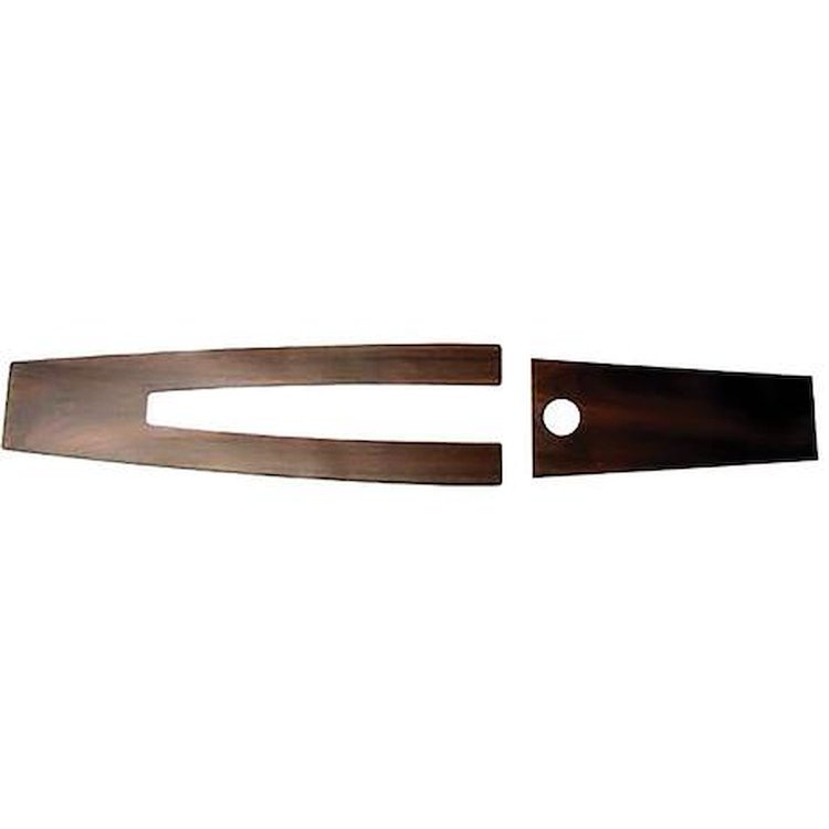 CP5615S 1970-72 Buick Skylark, GS; Console Door/Lid; Woodgrain Insert; 2 Pieces