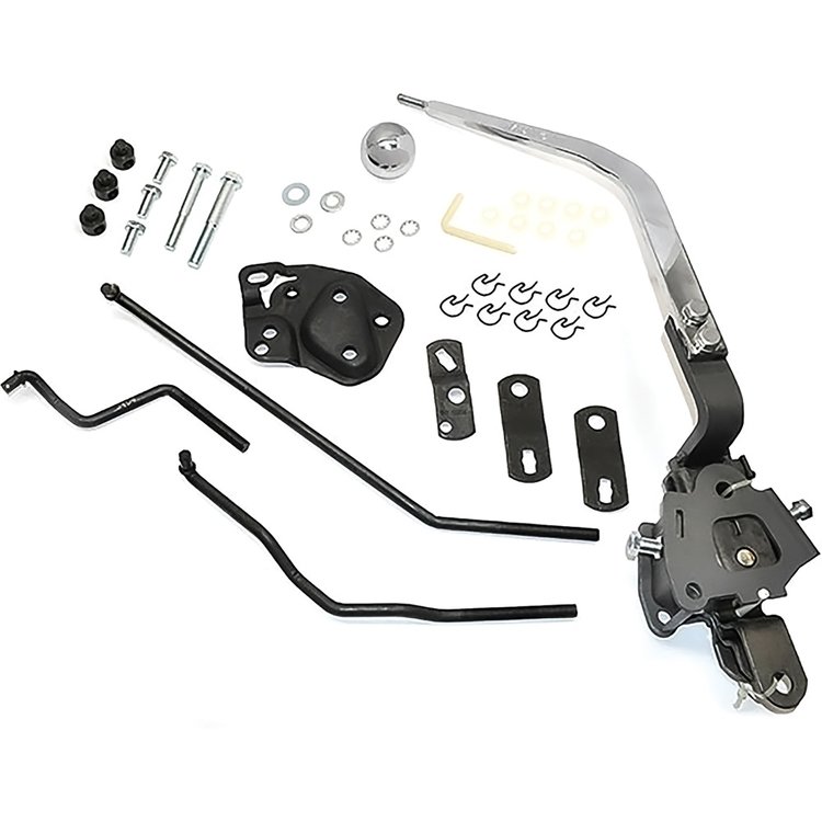 CP9544V Hurst Muncie Shifter Set for 1968-1972 Chevy Chevelle, El Camino, Malibu, Monte Carlo Bucket Seat Models