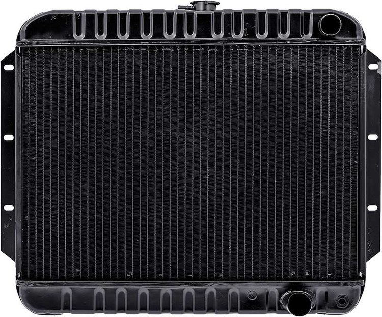 CRD1073S Radiator-1959-60 Impala/Full Size V8-283 W/ MT-3 Row (17-1/2" X 25-1/2" X 2") Brass/Copper Core