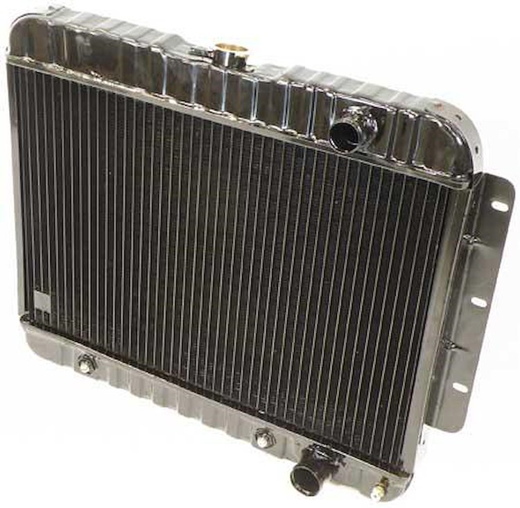 CRD1083A Radiator-1959-60 Impala/Full-Size V8-348 W/ AT-3 Row (17-1/2" X 25-1/2" X 2") Brass/Copper Core