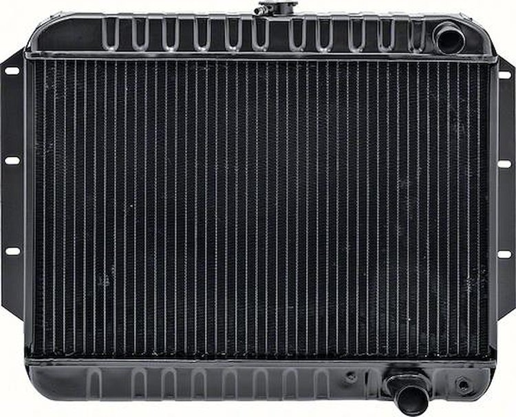 CRD1083S Radiator-1959-60 Impala/Full-Size V8-348 W/ MT-3 Row (17-1/2" X 25-1/2" X 2") Brass/Copper Core