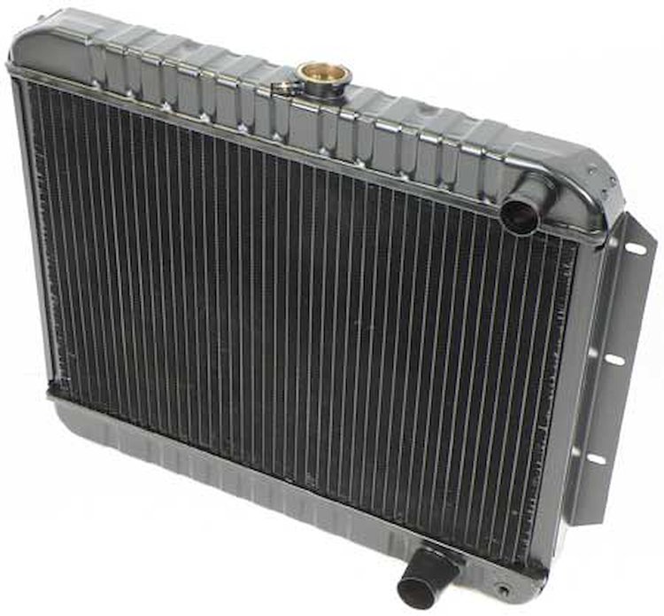 CRD1084S Radiator-1959-60 Impala/Full Size V8-348 W/ MT-4 Row (17-1/2" X 25-1/2" X 2-5/8") Brass/Copper Cor