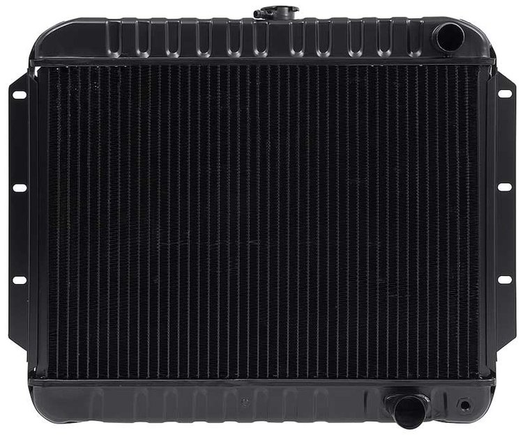 CRD1114S Radiator-1961-63 Impala/Full-Size V8-409 W/ MT-4 Row 17-1/2" X 25-1/2" X 2-5/8" Copper/Brass Core