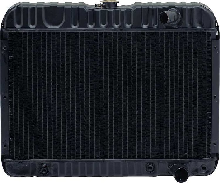 CRD1164A Radiator-1963-65 Chevy II/Nova V8 W/ AT-4 Row (Inlet On Pass Side)(15-1/2"X25-1/2"X2-5/8" Core)