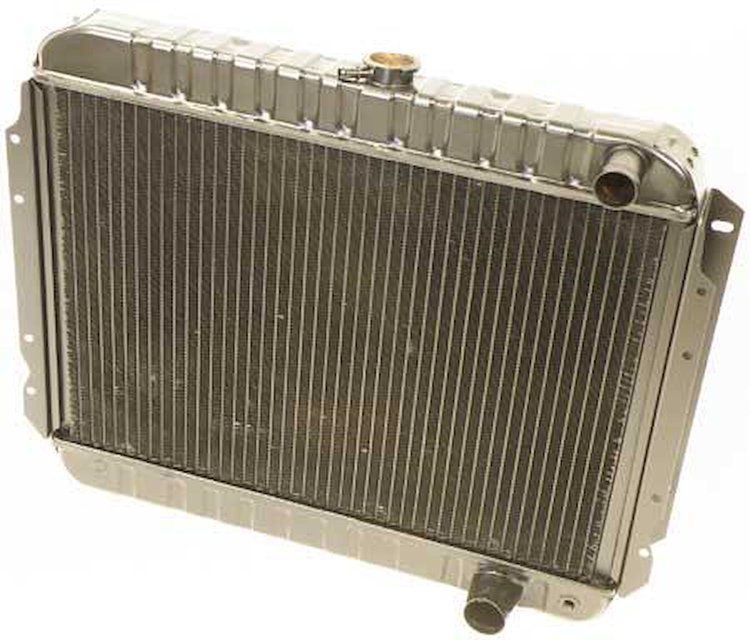 CRD1244S Radiator-1965 Impala/Full-Size V8 396/409 W/ MT & W/O AC-4 Row (17-1/2" X 25-1/2" X 2-5/8" Core)
