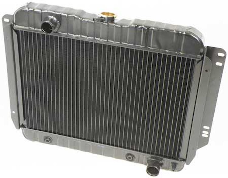 CRD1283A Radiator-1966 Impala/Full-Size V8 283/327 W/ AT W/O AC-3 Row (15-1/2" X 23-1/2" X 2" Core)