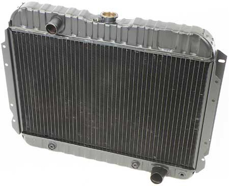CRD1303A Radiator-1966 Impala/Full-Size V8 283/327/396 W/ AT & AC-3 Row 17-1/2" X 25-1/2" X 2" Core