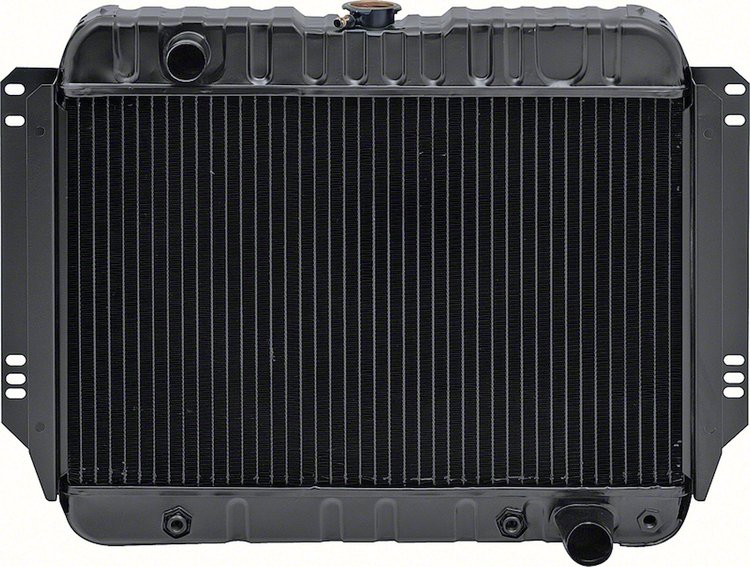 CRD1353A Radiator-1968 Impala/Full-Size 6-Cyl W/ AT & AC-3 Row (15-1/2" X 23-1/2" X 2" Core) Copper/Brass