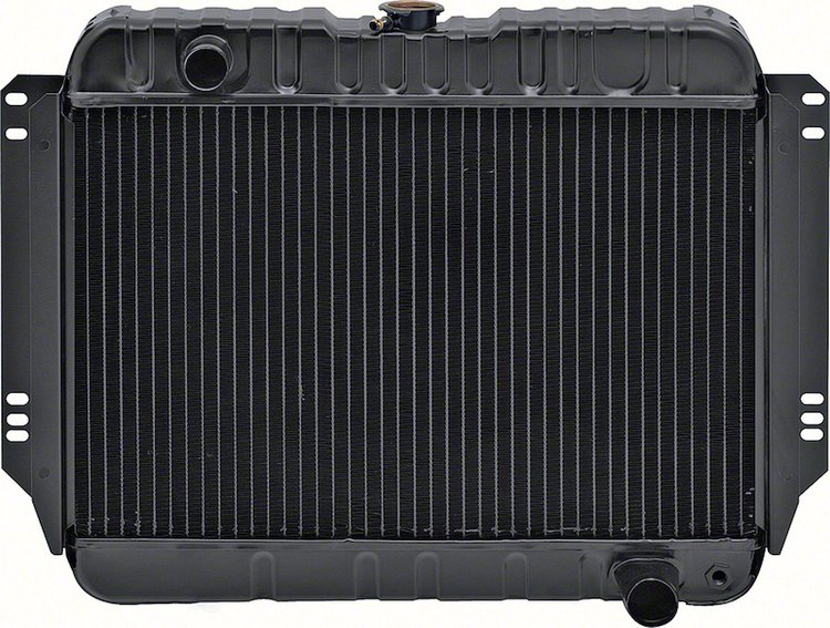 CRD1373S Radiator-1967 Impala/Full-Size V8 283/327 W/ MT & AC-3 Row (17-1/2" X 25-1/2" X 2" Core)