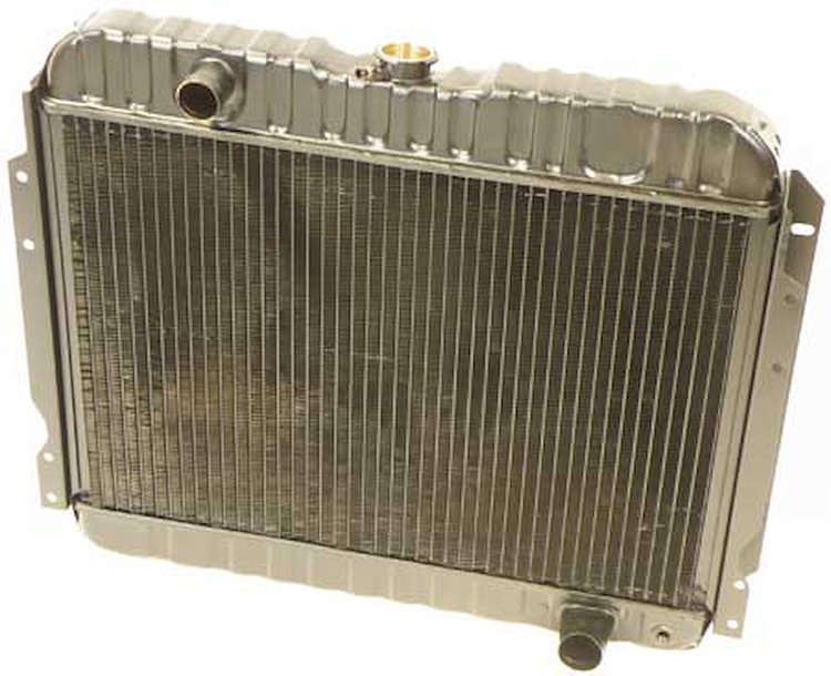 CRD1384S Radiator-1967 Impala/Full-Size V8 396 W/ MT & AC-4 Row (17-1/2" X 25-1/2" X 2-5/8" Core)