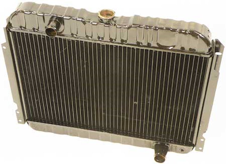 CRD1393S Radiator-1968 Impala/Full-Size V8 Small Block W/ MT & W/O AC-3 Row (17-1/2" X 23-1/2" X 2" Core)