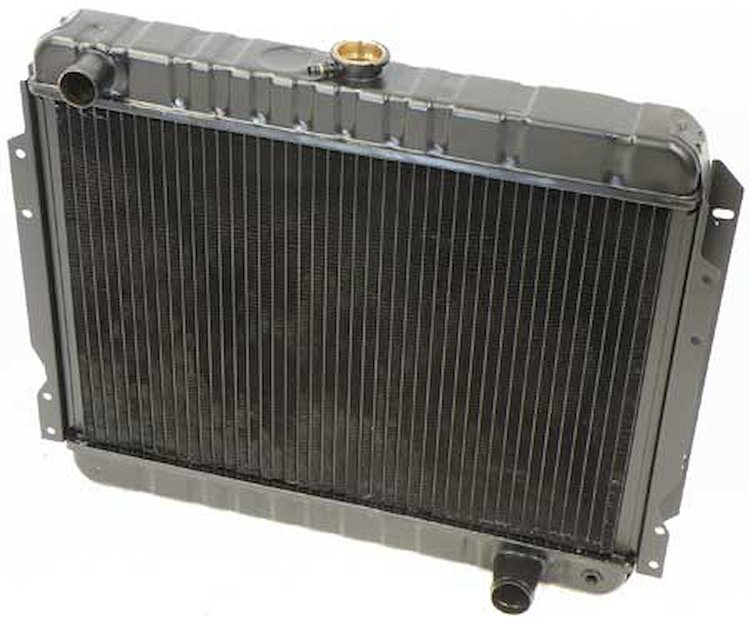 CRD1414S Radiator-1968 Impala/Full-Size V8 396/427 W/ MT & AC-4 Row 1(7-1/2" X 25-1/2" X 2-5/8" Core)