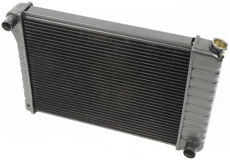 CRD1444S Radiator-1968-71 Nova V8 396 BB W/ MT-4 Row W/O Brackets (17" X 23" X 2-5/8" Core) Copper/Brass