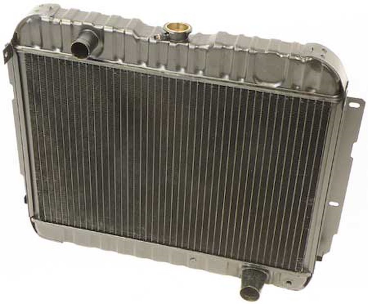 CRD1464S Radiator-1969-70 Chevrolet Full-Size V8 SB W/ MT & AC-4 Row (17-1/2" X 25-1/2" X 2-5/8" Core)