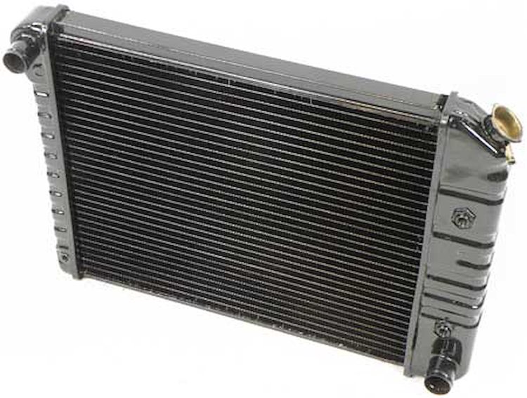 CRD1483A Radiator 1980-81 Camaro Small Block V8 With Automatic Trans 3 Row Copper/Brass