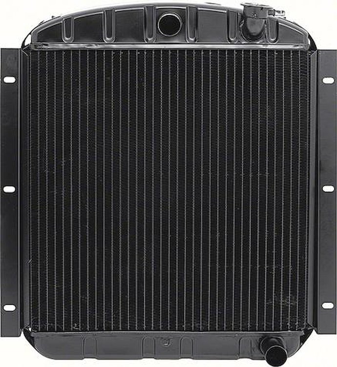 CRD1552S Radiator 1947-55 Chevrolet Pickup V8 With MT; Heavy Duty 3 Row (20-3/4" x 19-3/4" x 2" Core)