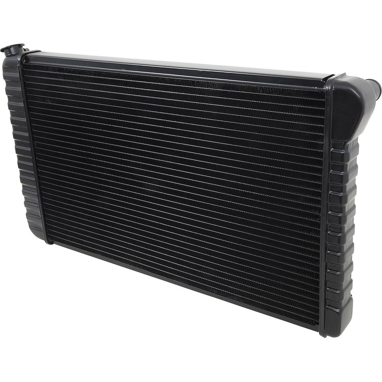 CRD1634S Radiator 1967-72 Chevrolet Truck L6/V8 With MT 4 Row Copper/Brass (17" x 28-3/8" x 2" Core)