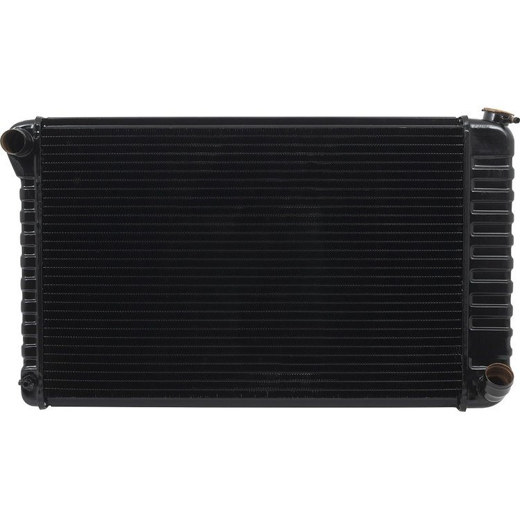 CRD1654S Radiator 1967-72 Chevrolet Truck L6 With MT 4 Row Copper/Brass (17" x 26-1/4" x 2-5/8" Core)