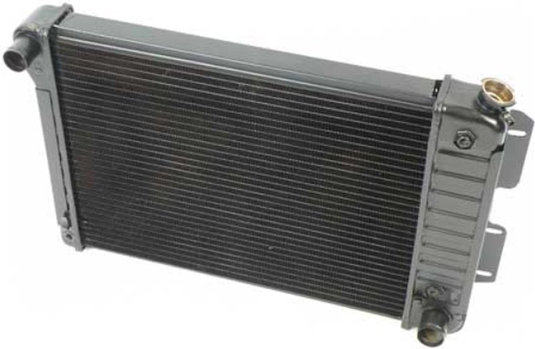 CRD16764A Radiator 1967-69 Camaro/Firebird; 1968-71 Nova Big Block V8 With Auto Trans 4 Row Copper/Brass