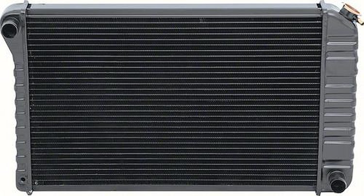 CRD1777S Radiator 1973-77 Chevrolet Truck V8 With MT 4 Row Copper/Brass (19-1/2" x 28-3/8" x 2-5/8" Core)