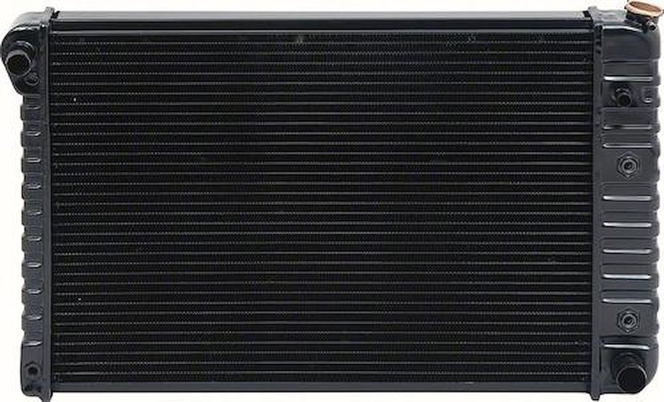 CRD1784A Radiator 1978-80 Chevrolet Truck V8 With AT 3 Row Copper/Brass (17" x 28-3/8" x 2" Core)