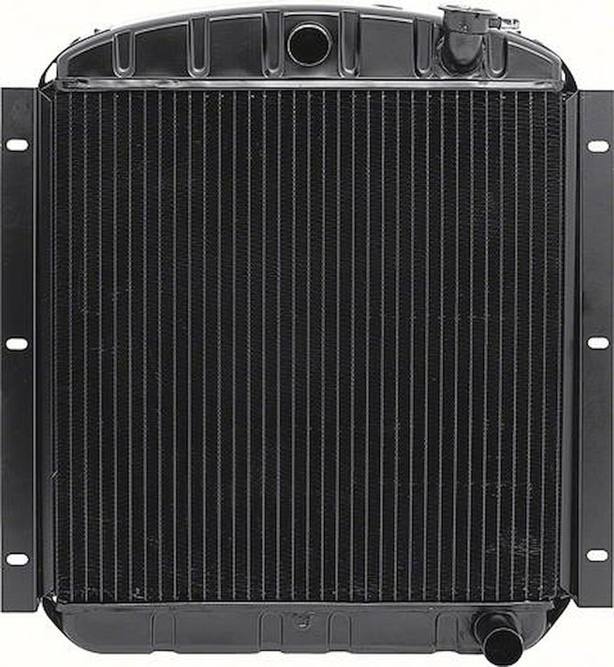 CRD1940S Radiator 1947-55 GMC Truck L6/V8 With MT 3 Row Copper/Brass (20-3/4" x 19-3/4" x 2" Core)