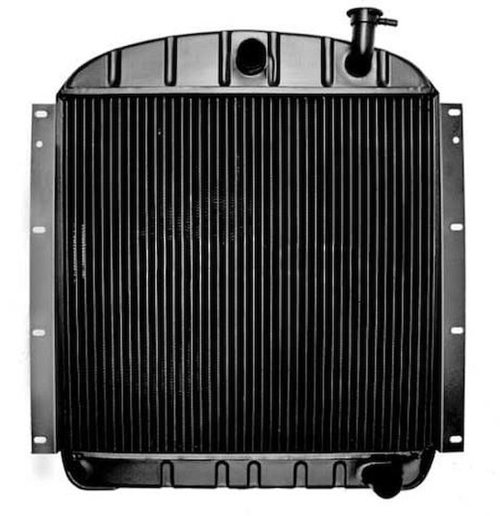 CRD1954S Radiator 1955-59 GMC Truck With Pontiac V8 And MT 3 Row Copper/Brass (22-3/8" x 23-1/2" x 2")