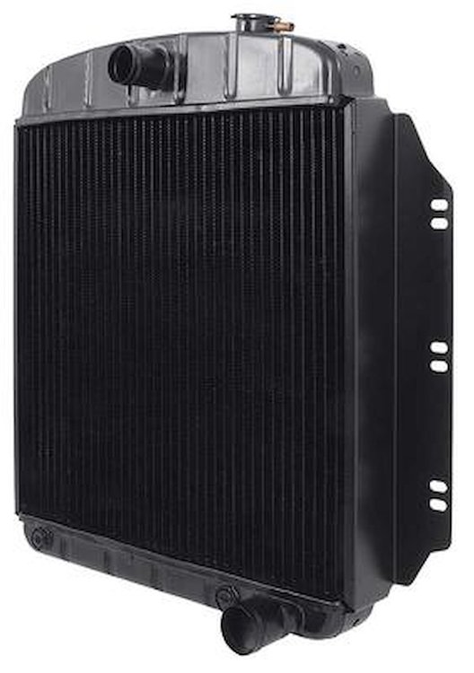 CRD1960A Radiator 1960-62 GMC Truck L6/V8 With AT 3 Row Copper/Brass (19-7/8" x 21-3/8" x 2" Core)