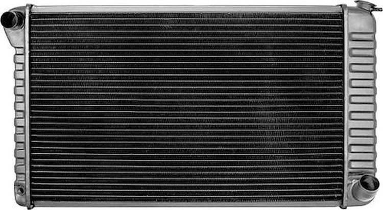 CRD1961S Radiator 1960-62 GMC Truck L6/V8 With MT 4 Row Copper/Brass (19-7/8" x 21-3/8" x 2-5/8" Core)