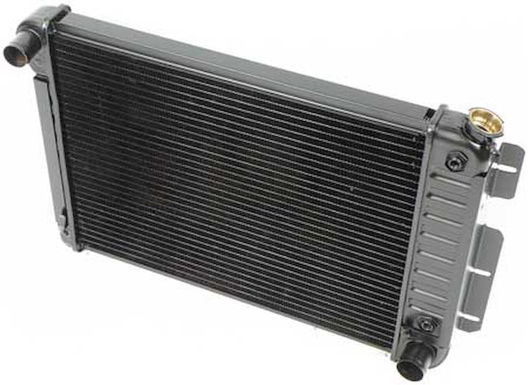 CRD3703A Radiator 1967-69 Camaro/Firebird Small Block V8 With Automatic Trans 3 Row Copper/Brass