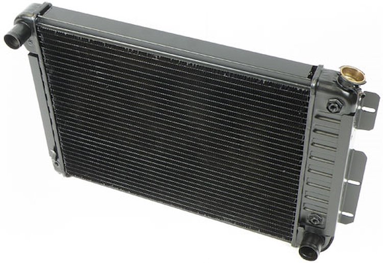 CRD3704A Radiator 1967-69 Camaro/Firebird Small Block V8 With Automatic Trans 4 Row Copper/Brass