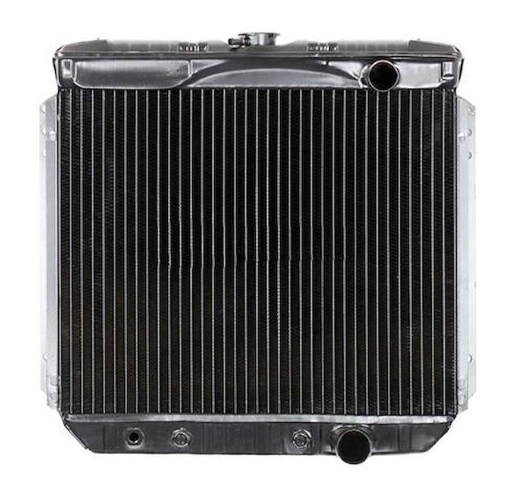 CRD5116A Radiator 1967-69 Mustang/Cougar V8/289-351 With Auto Trans 3 Row Copper/Brass