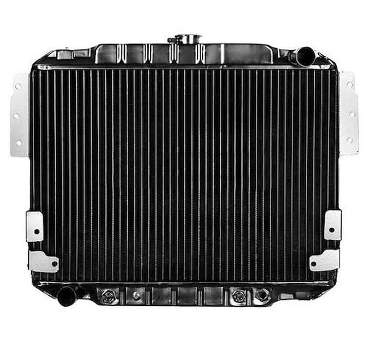 CRD5128A Radiator 1977-78 Mustang II V8-302 With Auto Trans 3 Row Copper/Brass