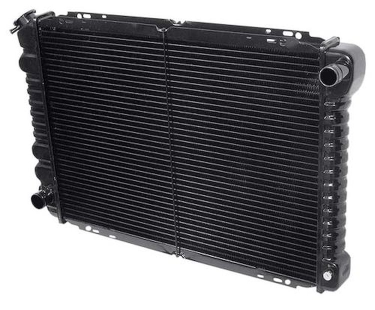 CRD5134S Radiator 1979 Mustang All Models With Manual Trans 3 Row Copper/Brass