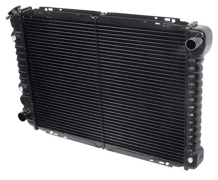 CRD5135A Radiator 1979 Mustang All Models With Auto Trans 4 Row Copper/Brass