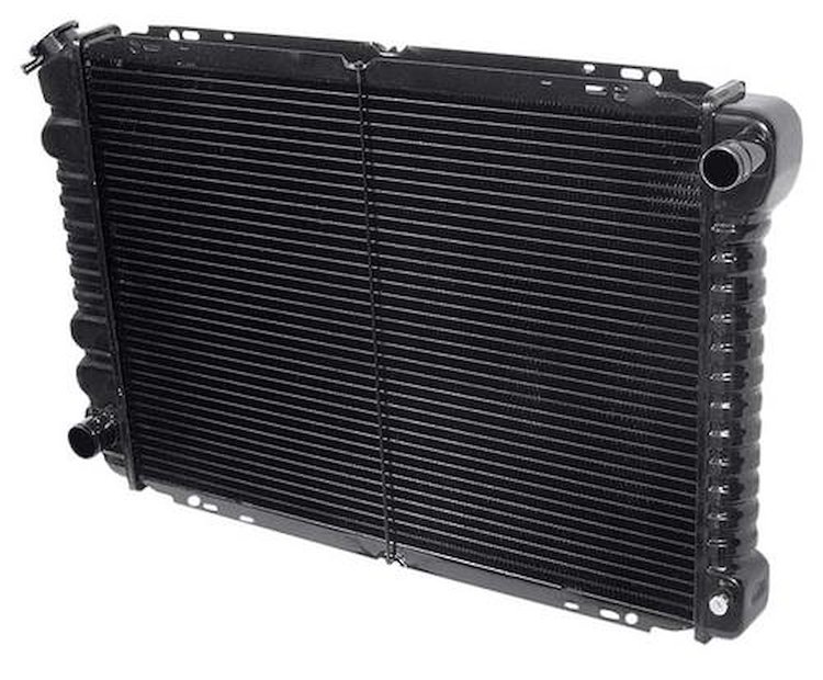 CRD5135S Radiator 1979 Mustang All Models With Manual Trans 4 Row Copper/Brass