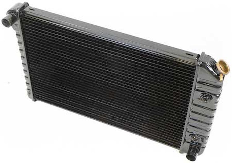 CRD94153A Radiator 1970-71 Camaro Small Block V8 With Automatic Trans 3 Row Copper/Brass