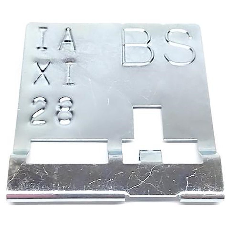 CS10473G 1969 Pontiac GTO; Code BS; Radiator Tag
