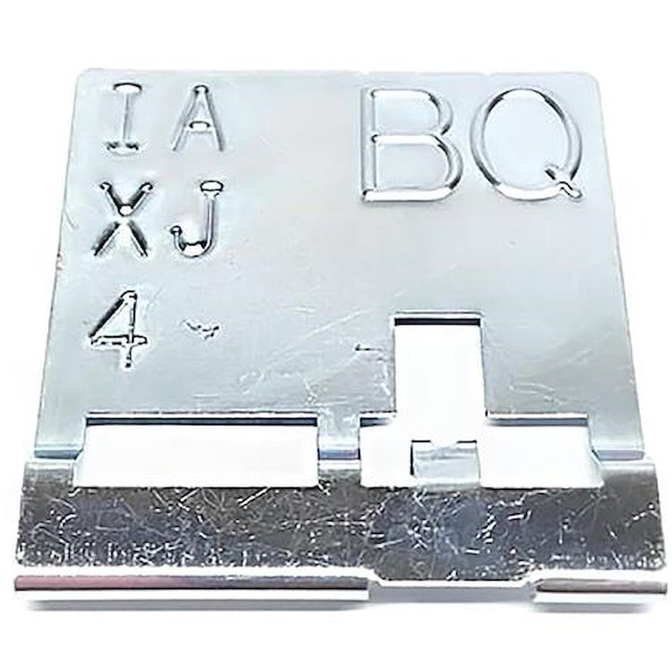 CS10476V 1969 Chevrolet Chevelle; Code BQ; Radiator Tag