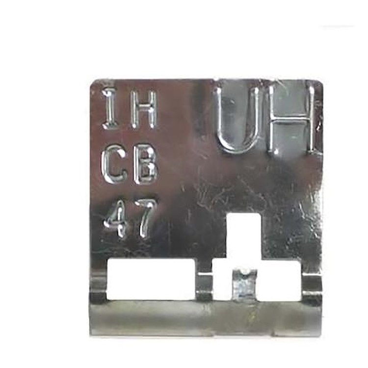 CS6548R 1969 Chevrolet Camaro; Radiator Tag; Code UH (IH, CB, 47); Manual Transmission; Z28