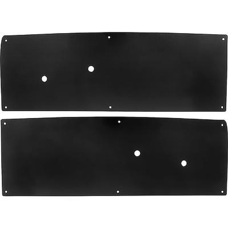 CT188 Interior Door Panels for 1947-1955 Chevrolet, GMC Truck [Black]