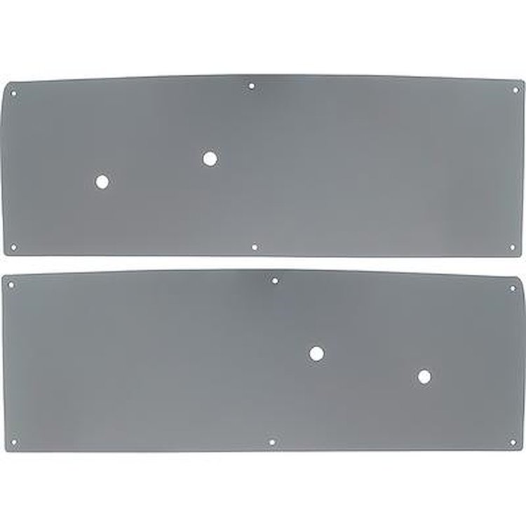 CT190 1947-55 Chevy, GMC Pickup Truck; Cardboard Interior Door Panels; Gray; Pair