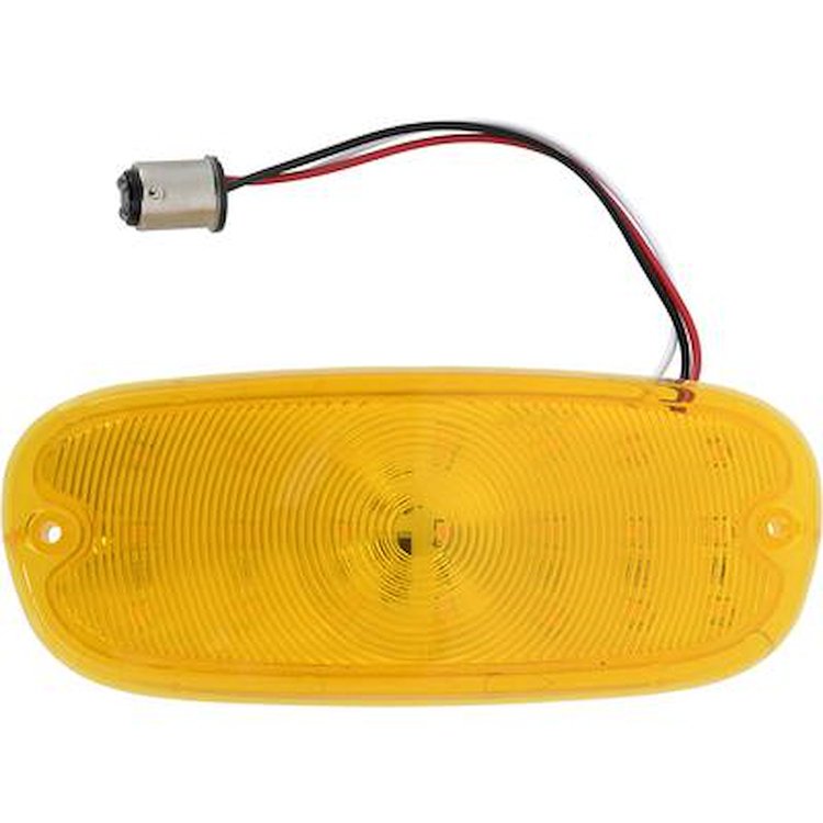 CT23642A 1958-59 Chevrolet Truck; Park Light Lens; LED Conversion; LH or RH; Amber
