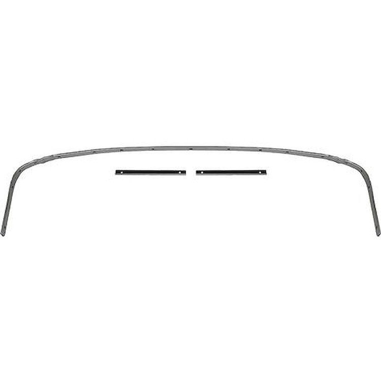 CTS5960 1959-60 Impala; GM B-Body; Convertible Top Rear Tack Strip Bow Set; Tacking Rail; Trimstick; 3-Piece