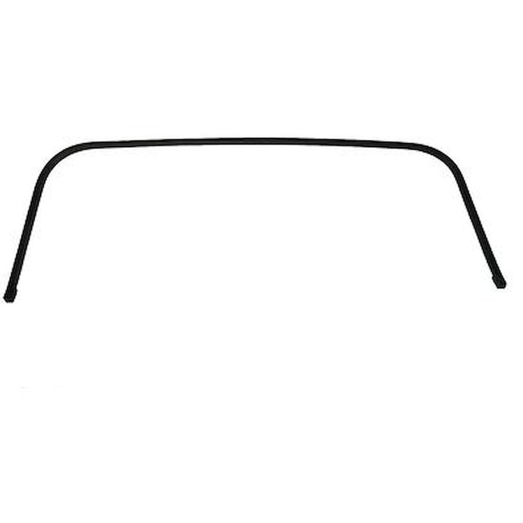 CTS6972A 1969-72 Chevelle, GM Mid Size; Convertible Top Rear Tack Strip Bow; Tacking Rail; Trimstick; Rear Floating Bow